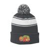 Stripe Pom Pom Beanie Thumbnail