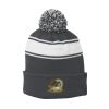 Stripe Pom Pom Beanie Thumbnail