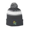Stripe Pom Pom Beanie Thumbnail
