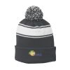 Stripe Pom Pom Beanie Thumbnail