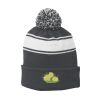 Stripe Pom Pom Beanie Thumbnail