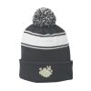Stripe Pom Pom Beanie Thumbnail