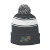 Stripe Pom Pom Beanie Thumbnail