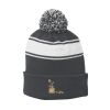 Stripe Pom Pom Beanie Thumbnail