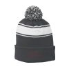 Stripe Pom Pom Beanie Thumbnail