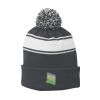Stripe Pom Pom Beanie Thumbnail