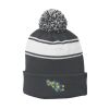 Stripe Pom Pom Beanie Thumbnail