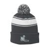 Stripe Pom Pom Beanie Thumbnail