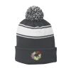 Stripe Pom Pom Beanie Thumbnail