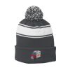 Stripe Pom Pom Beanie Thumbnail