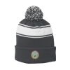 Stripe Pom Pom Beanie Thumbnail