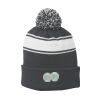 Stripe Pom Pom Beanie Thumbnail