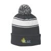 Stripe Pom Pom Beanie Thumbnail