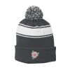 Stripe Pom Pom Beanie Thumbnail
