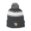 Stripe Pom Pom Beanie Thumbnail