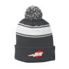 Stripe Pom Pom Beanie Thumbnail