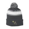 Stripe Pom Pom Beanie Thumbnail