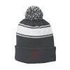 Stripe Pom Pom Beanie Thumbnail