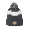 Stripe Pom Pom Beanie Thumbnail