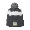 Stripe Pom Pom Beanie Thumbnail