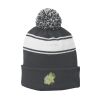 Stripe Pom Pom Beanie Thumbnail