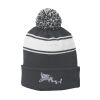 Stripe Pom Pom Beanie Thumbnail