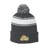 Stripe Pom Pom Beanie Thumbnail