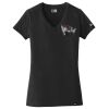 Ladies Heritage Blend V Neck Tee Thumbnail