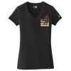 Ladies Heritage Blend V Neck Tee Thumbnail