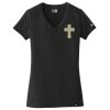 Ladies Heritage Blend V Neck Tee Thumbnail