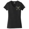 Ladies Heritage Blend V Neck Tee Thumbnail