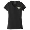 Ladies Heritage Blend V Neck Tee Thumbnail