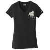 Ladies Heritage Blend V Neck Tee Thumbnail