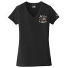 Ladies Heritage Blend V Neck Tee Thumbnail