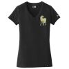 Ladies Heritage Blend V Neck Tee Thumbnail