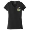 Ladies Heritage Blend V Neck Tee Thumbnail