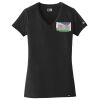 Ladies Heritage Blend V Neck Tee Thumbnail