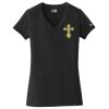 Ladies Heritage Blend V Neck Tee Thumbnail