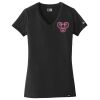 Ladies Heritage Blend V Neck Tee Thumbnail