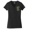 Ladies Heritage Blend V Neck Tee Thumbnail