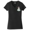 Ladies Heritage Blend V Neck Tee Thumbnail