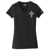 Ladies Heritage Blend V Neck Tee Thumbnail