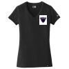 Ladies Heritage Blend V Neck Tee Thumbnail