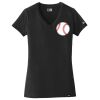 Ladies Heritage Blend V Neck Tee Thumbnail