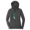 Ladies Tri Blend Fleece Pullover Hoodie Thumbnail
