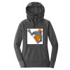 Ladies Tri Blend Fleece Pullover Hoodie Thumbnail