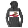 Ladies Tri Blend Fleece Pullover Hoodie Thumbnail