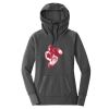 Ladies Tri Blend Fleece Pullover Hoodie Thumbnail