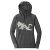 Ladies Tri Blend Fleece Pullover Hoodie Thumbnail
