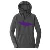 Ladies Tri Blend Fleece Pullover Hoodie Thumbnail